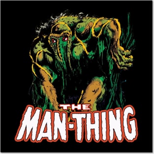 MAN-THING (BACK PRINT) Posters and Art